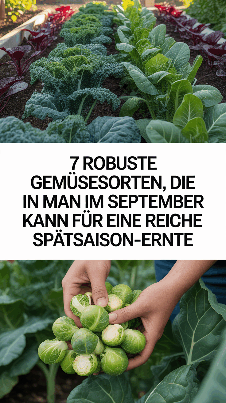7 robuste Gemüsesorten, die man im September pflanzen kann für eine reiche Spätsaison-Ernte