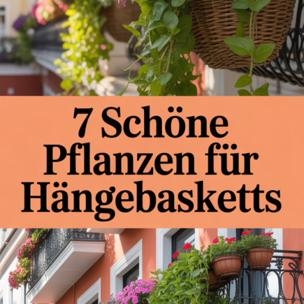 7 schöne Pflanzen für Hängebasketts