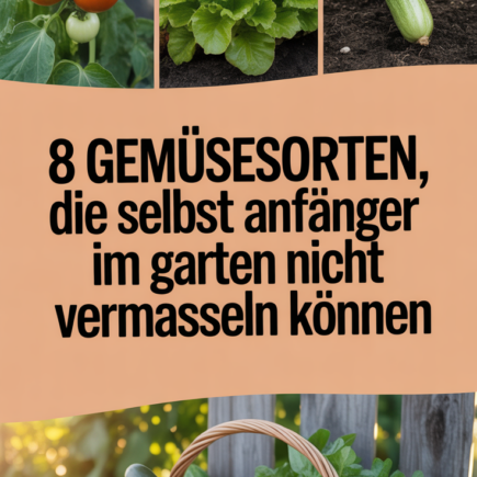 8 Gemüsesorten, die selbst Anfänger im Garten nicht vermasseln können