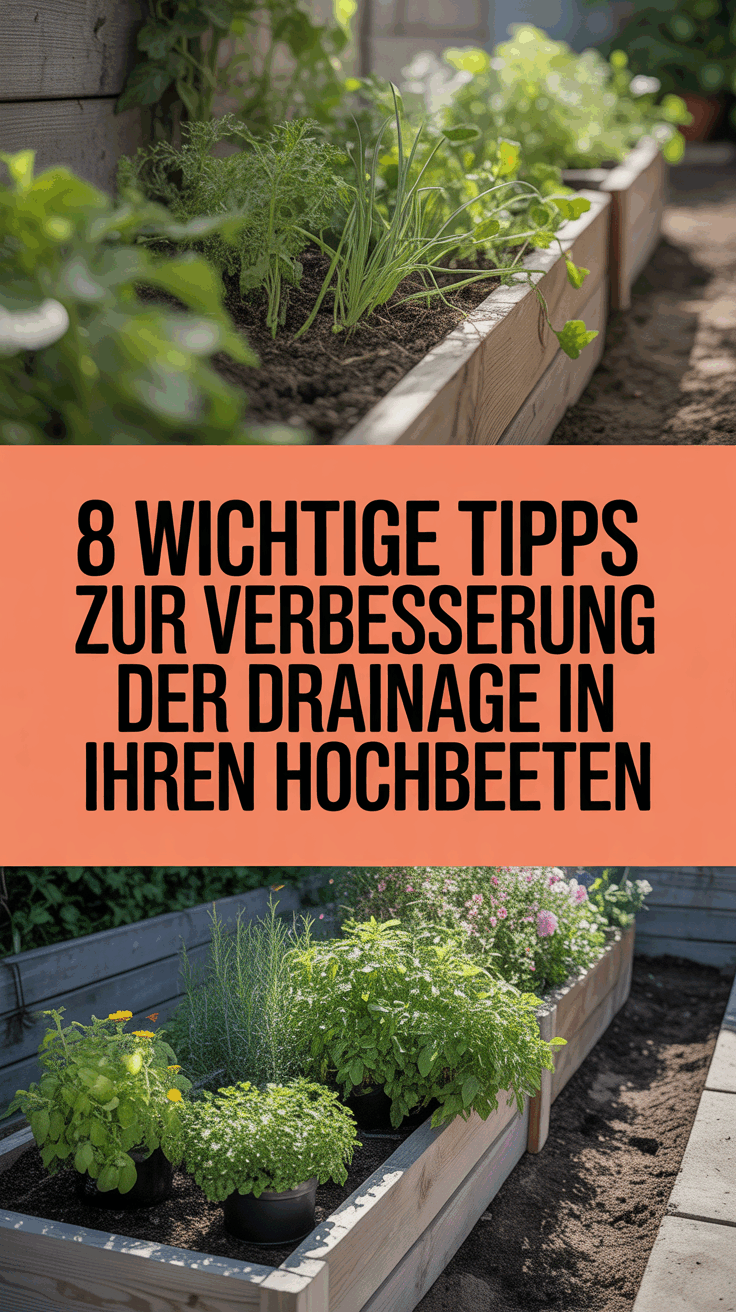 8 Wichtige Tipps zur Verbesserung der Drainage in Ihren Hochbeeten