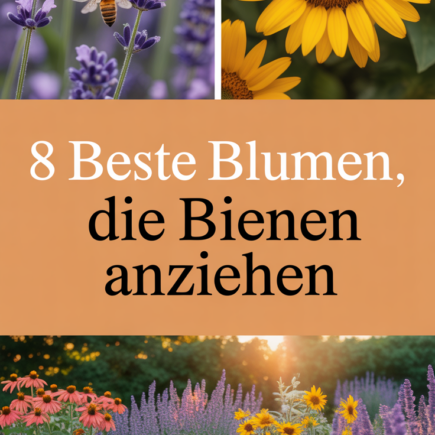 8 beste Blumen, die Bienen anziehen