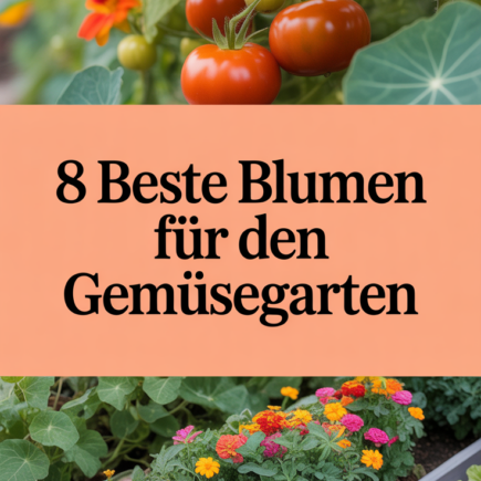 8 beste Blumen für den Gemüsegarten