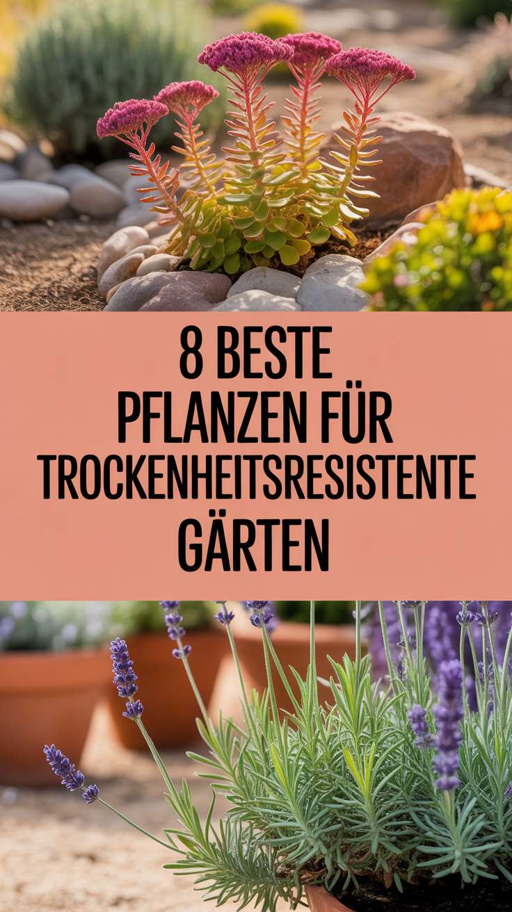 8 beste Pflanzen für trockenheitsresistente Gärten