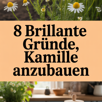 8 brillante Gründe, Kamille anzubauen