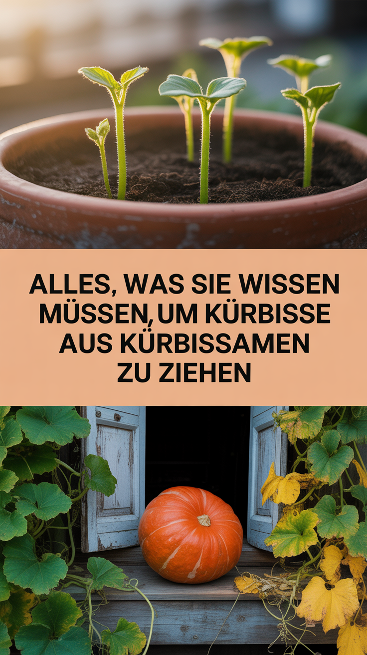 Alles, was Sie wissen müssen, um Kürbisse aus Kürbissamen zu ziehen
