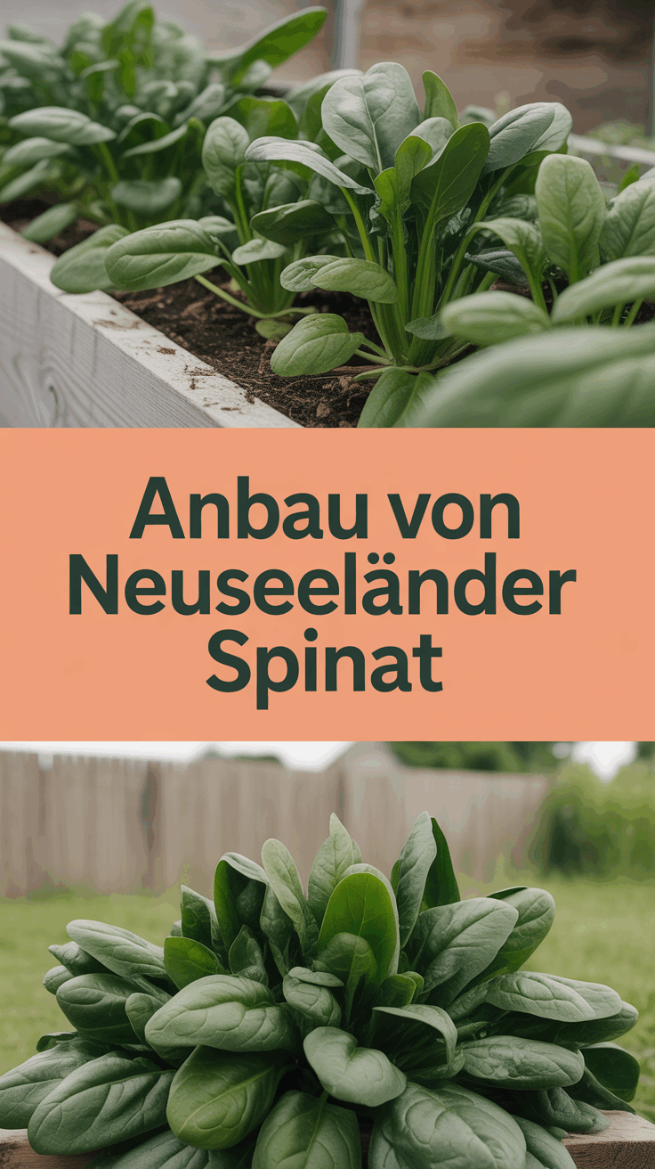 Anbau von Neuseeländer Spinat