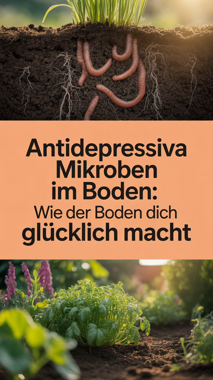 Antidepressiva Mikroben im Boden: Wie der Boden dich glücklich macht