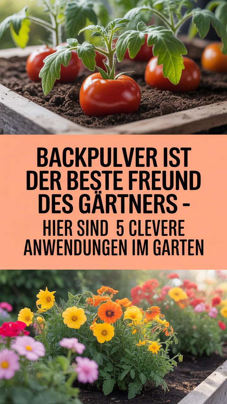 Backpulver ist der beste Freund des Gärtners – Hier sind 5 clevere Anwendungen im Garten