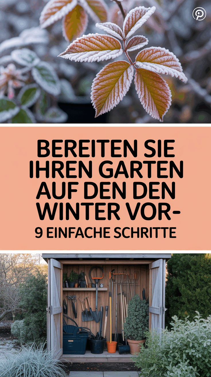 Bereiten Sie Ihren Garten auf den Winter vor – 9 einfache Schritte