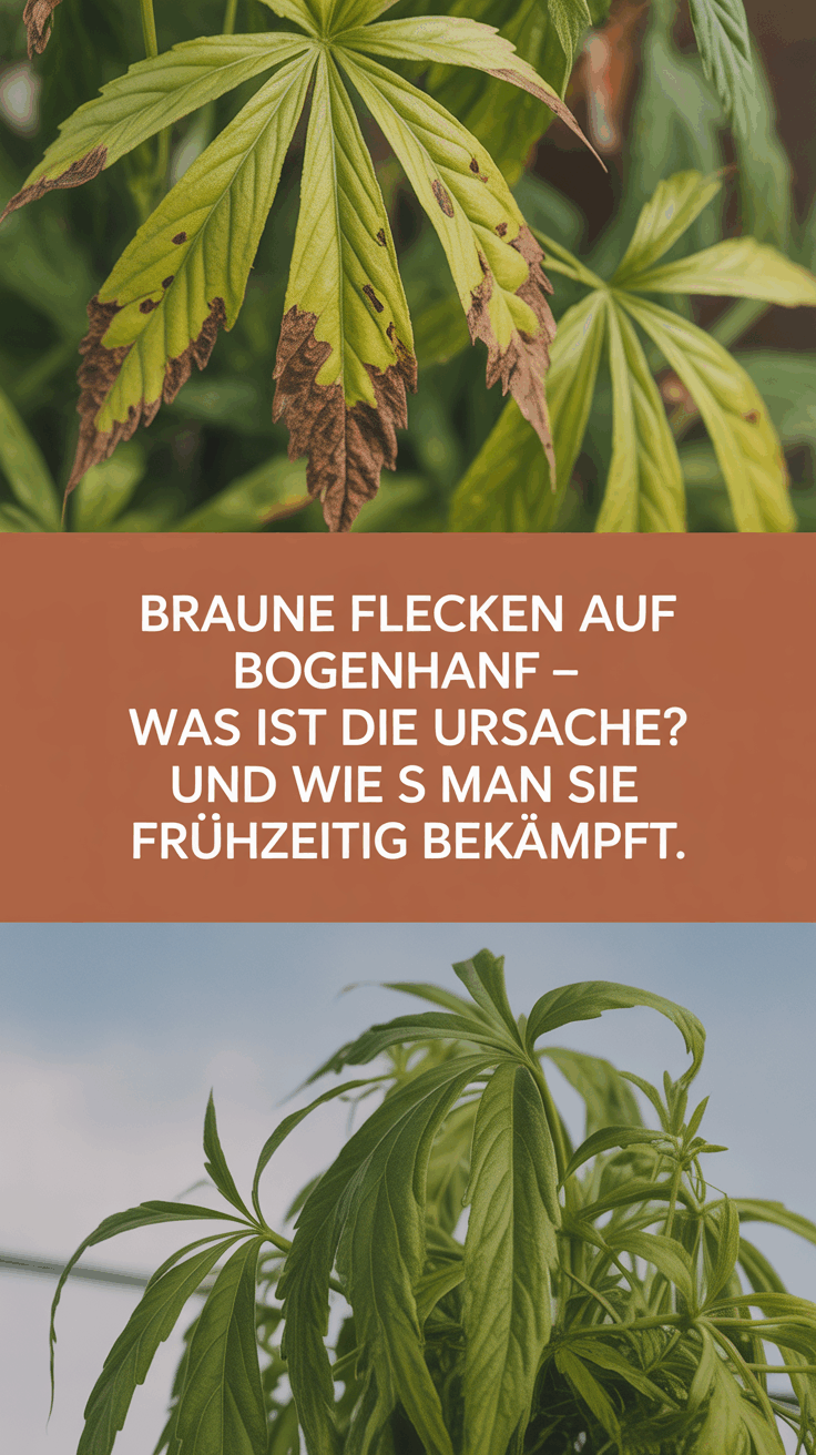 Braune Flecken auf Bogenhanf – Was ist die Ursache? Und wie man sie frühzeitig bekämpft.