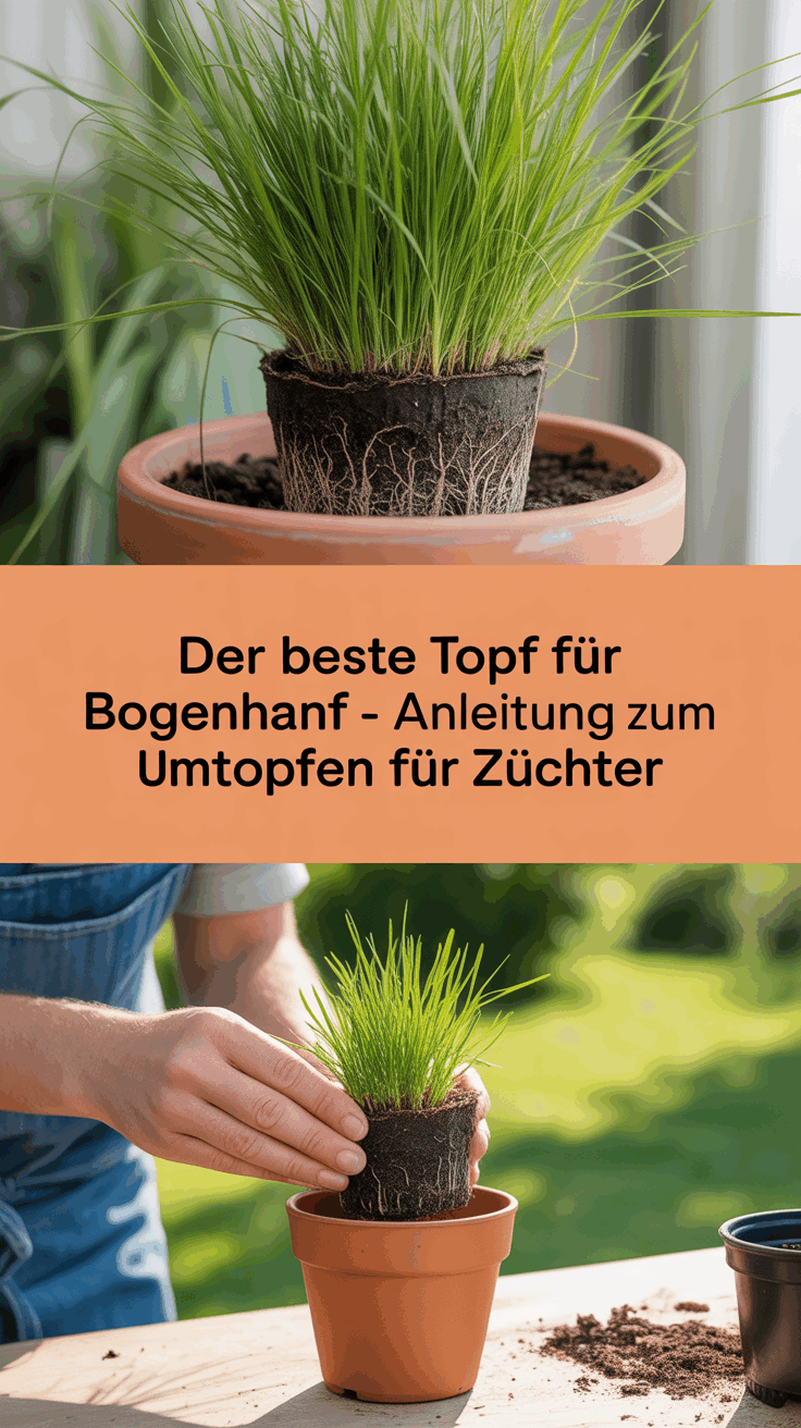 Der beste Topf für Bogenhanf – Anleitung zum Umtopfen für Züchter