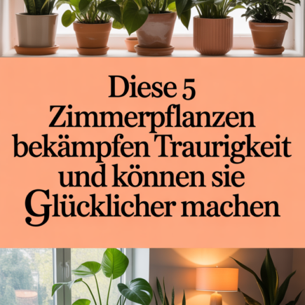 Diese 5 Zimmerpflanzen bekämpfen Traurigkeit und können Sie glücklicher machen