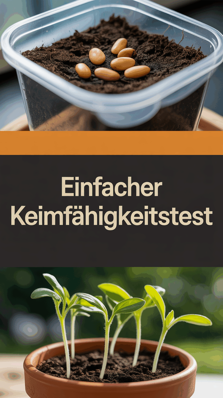 Einfacher Keimfähigkeitstest