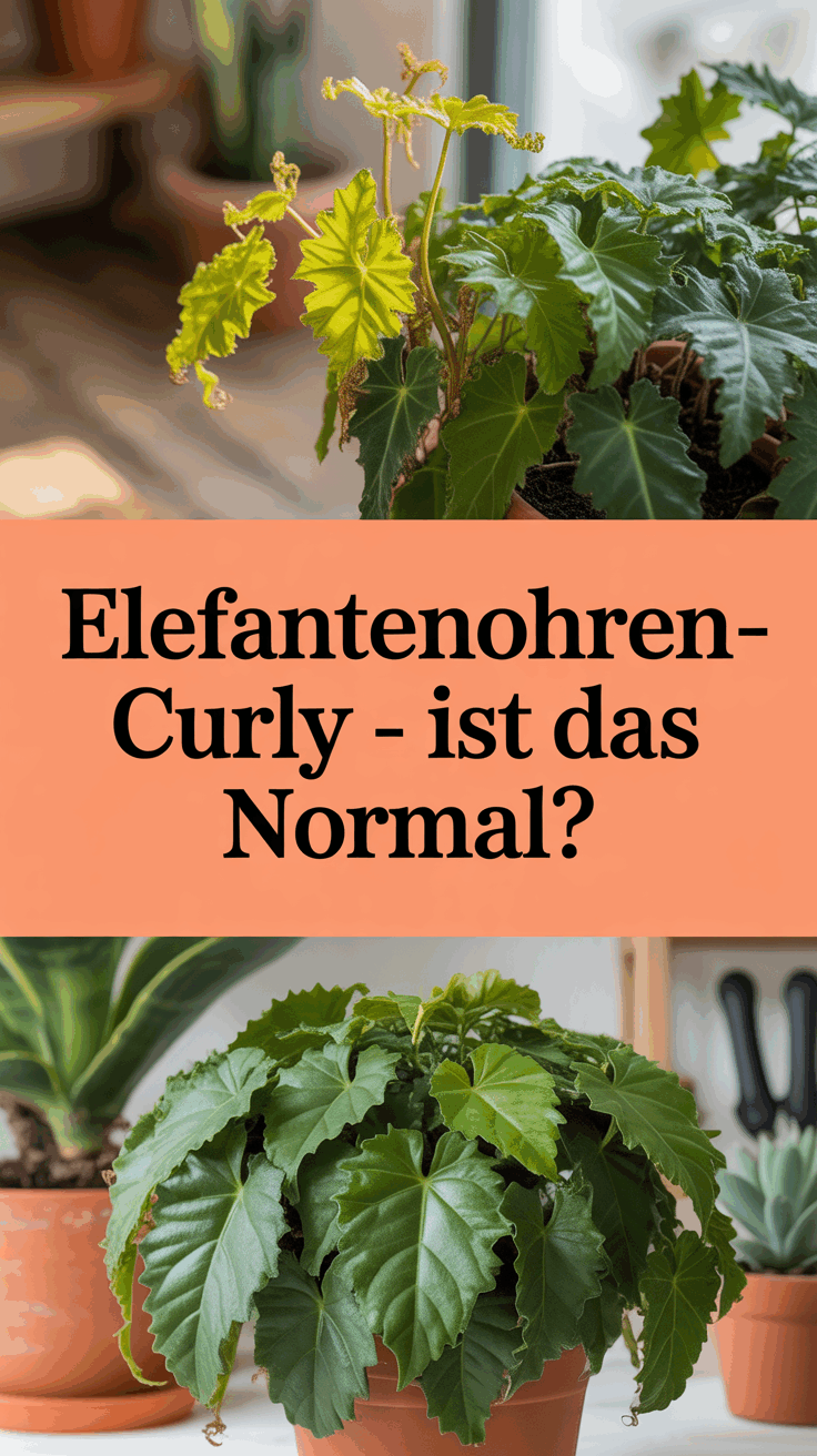 Elefantenohren-Curly – Ist das normal?