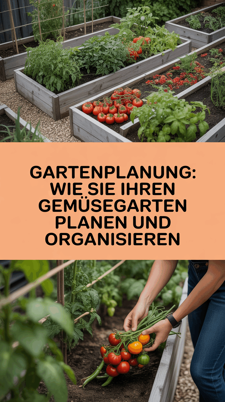 Gartenplanung: Wie Sie Ihren Gemüsegarten planen und organisieren