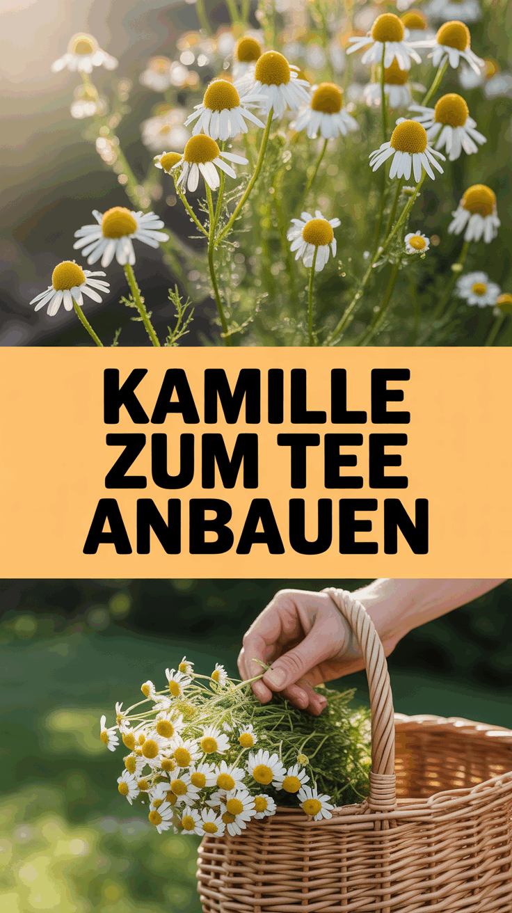 Kamille zum Tee anbauen