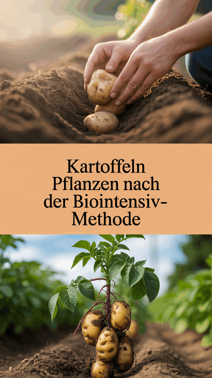 Kartoffeln pflanzen nach der Biointensiv-Methode