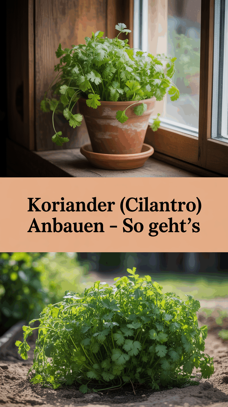 Koriander (Cilantro) anbauen – so geht’s