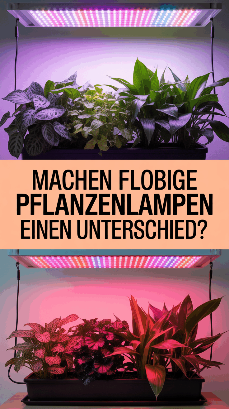 Machen Farbige Pflanzenlampen Einen Unterschied?