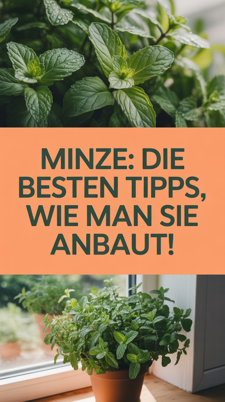 Minze: Die besten Tipps, wie man sie anbaut!