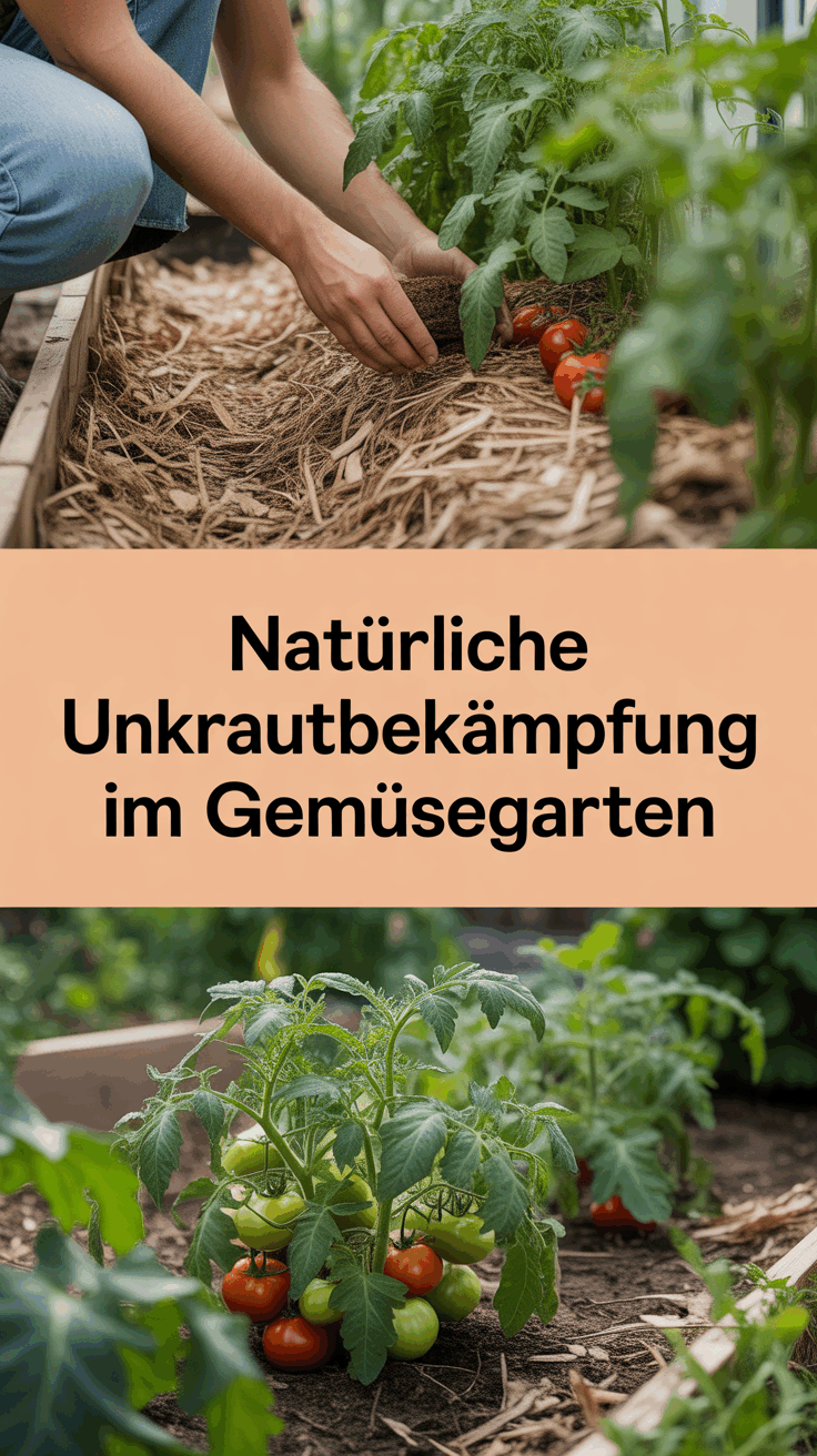 Natürliche Unkrautbekämpfung im Gemüsegarten