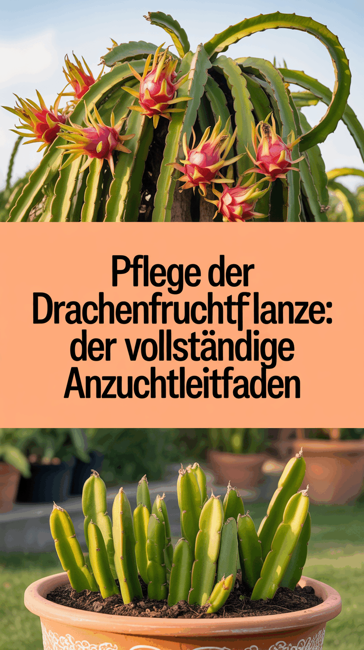 Pflege der Drachenfruchtpflanze: Der vollständige Anzuchtleitfaden