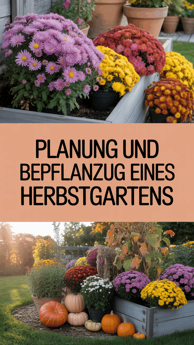 Planung und Bepflanzung eines Herbstgartens