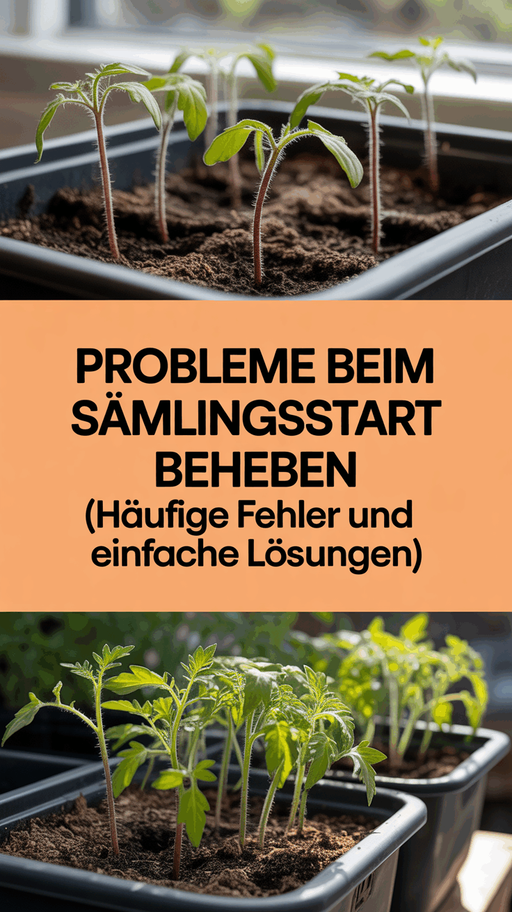 Probleme beim Sämlingsstart beheben (häufige Fehler und einfache Lösungen)