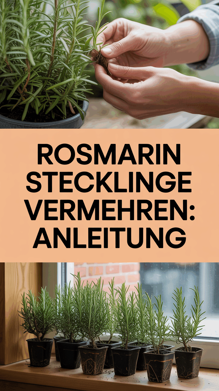Rosmarin Stecklinge vermehren: Anleitung