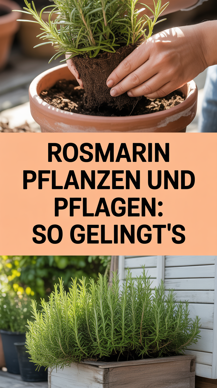 Rosmarin pflanzen und pflegen: So gelingt’s