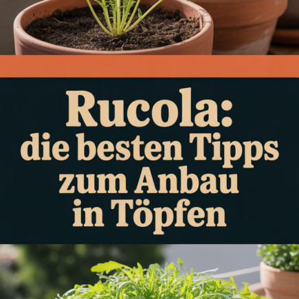 Rucola: Die besten Tipps zum Anbau in Töpfen