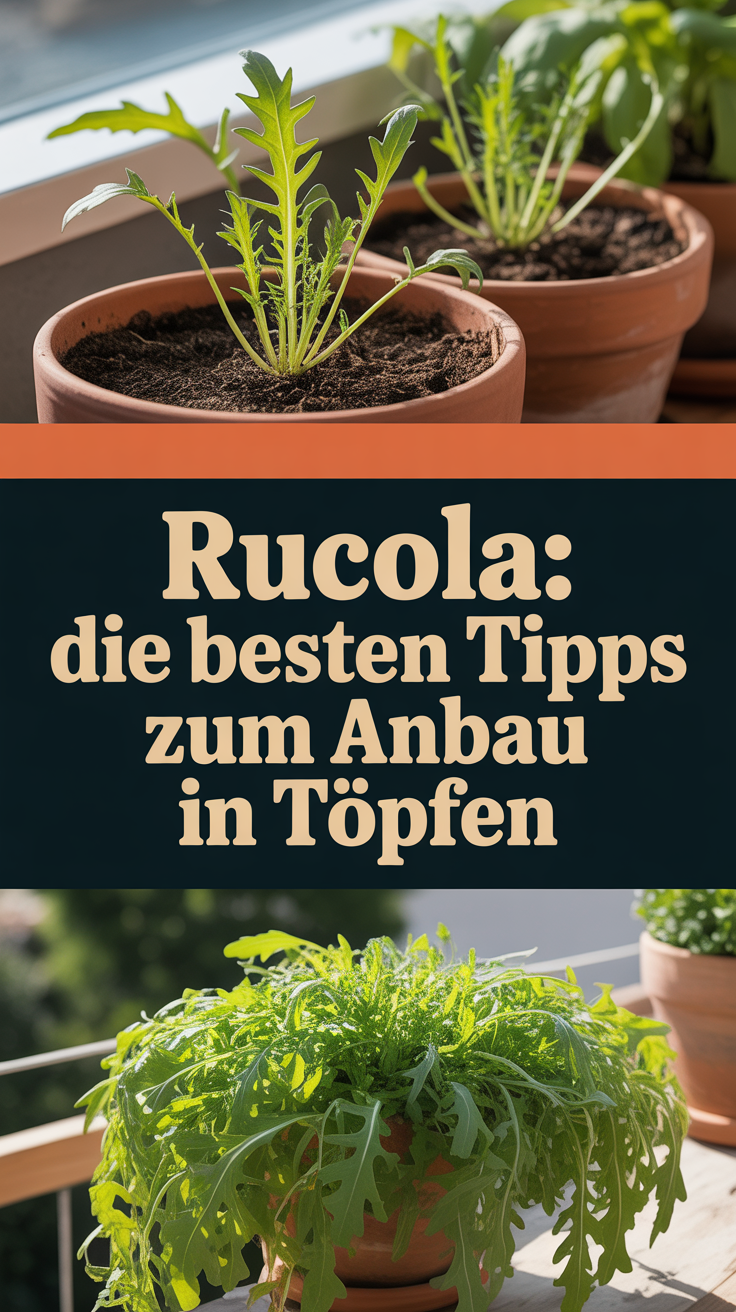 Rucola: Die besten Tipps zum Anbau in Töpfen
