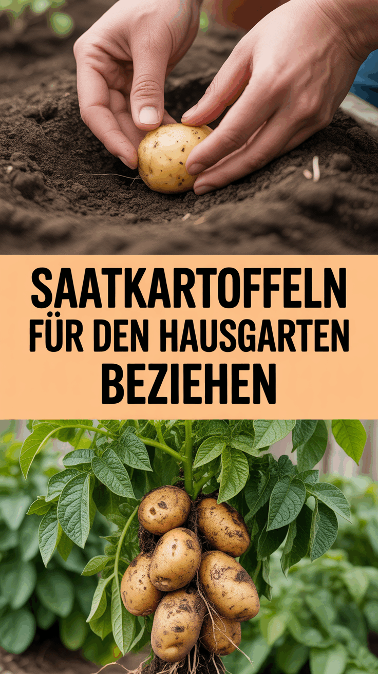 Saatkartoffeln für den Hausgarten beziehen