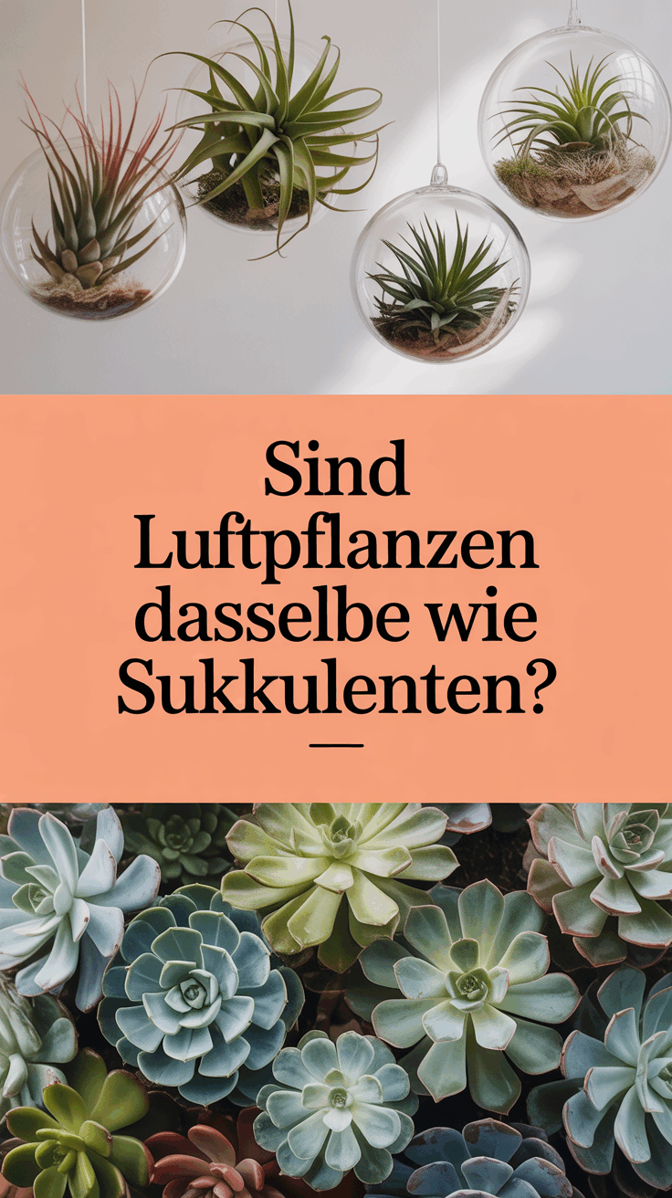 Sind Luftpflanzen dasselbe wie Sukkulenten?