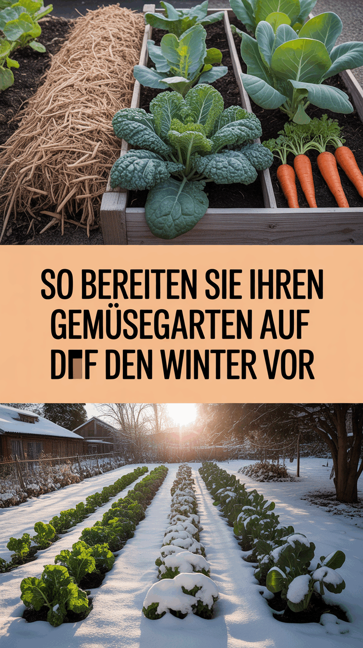 So bereiten Sie Ihren Gemüsegarten auf den Winter vor