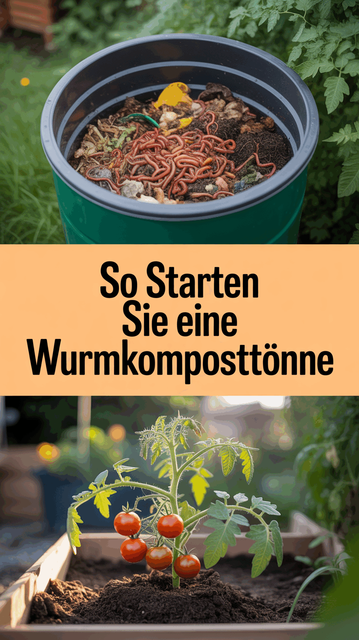 So starten Sie eine Wurmkomposttonne