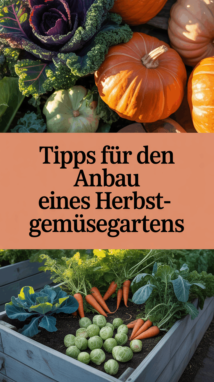 Tipps für den Anbau eines Herbstgemüsegartens