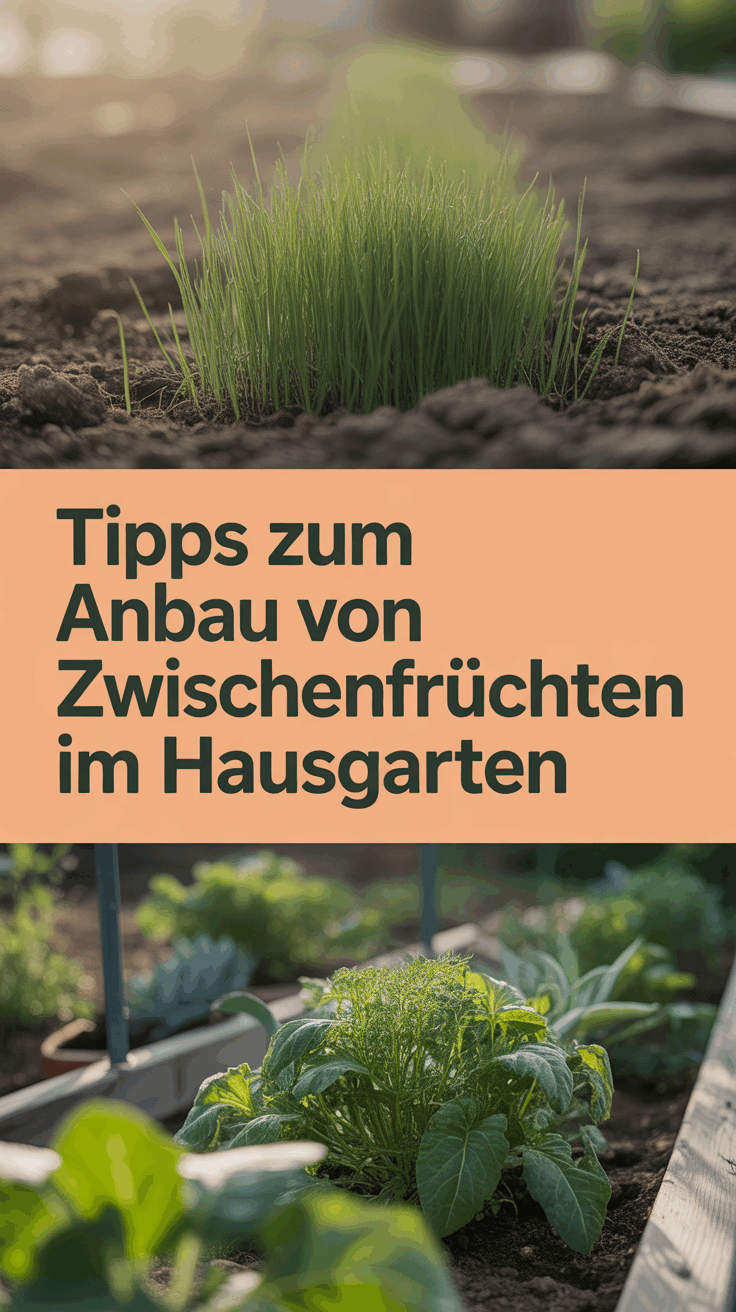 Tipps zum Anbau von Zwischenfrüchten im Hausgarten