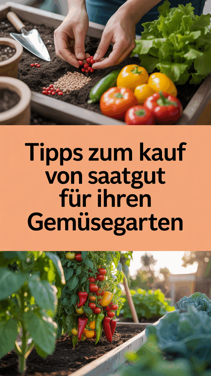 Tipps zum Kauf von Saatgut für Ihren Gemüsegarten