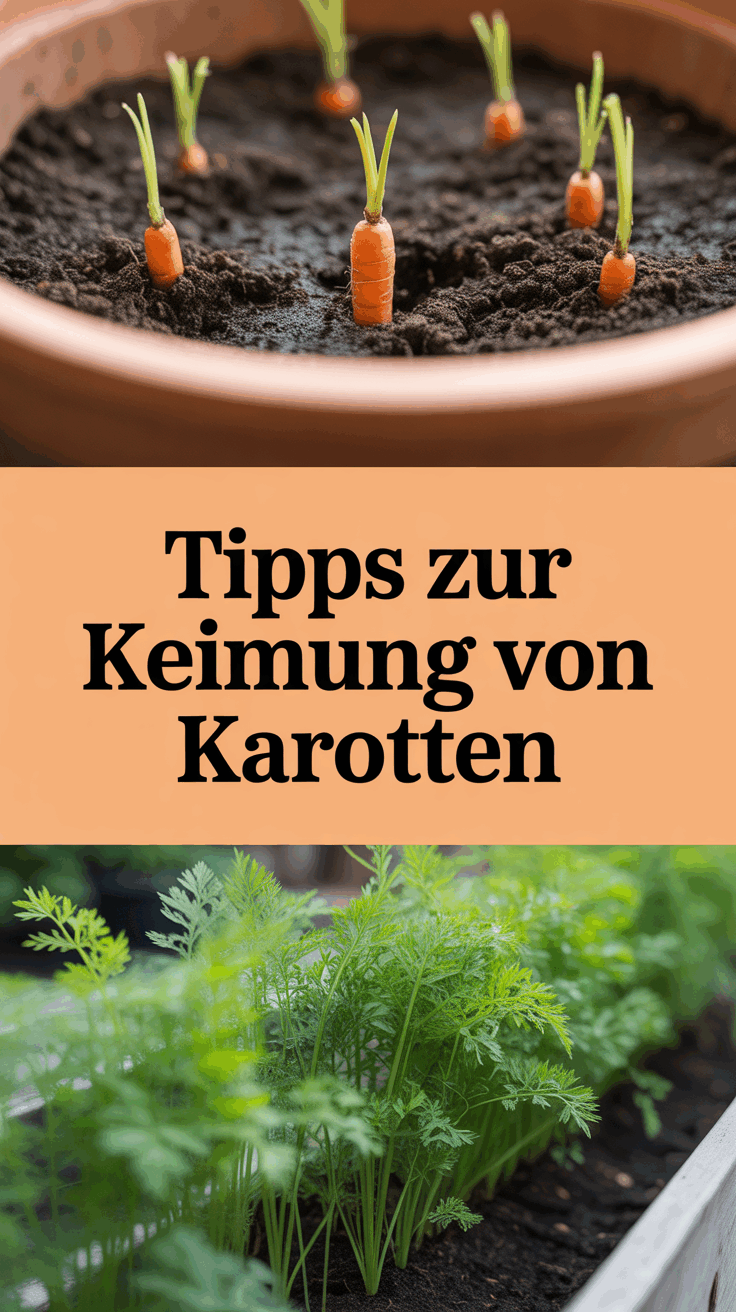 Tipps zur Keimung von Karotten