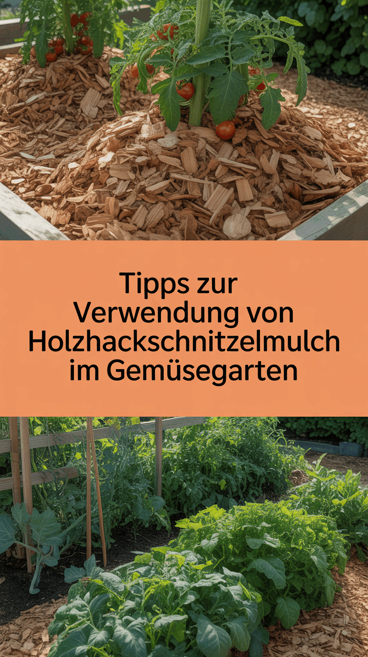 Tipps zur Verwendung von Holzhackschnitzelmulch im Gemüsegarten