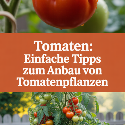 Tomaten: Einfache Tipps zum Anbau von Tomatenpflanzen