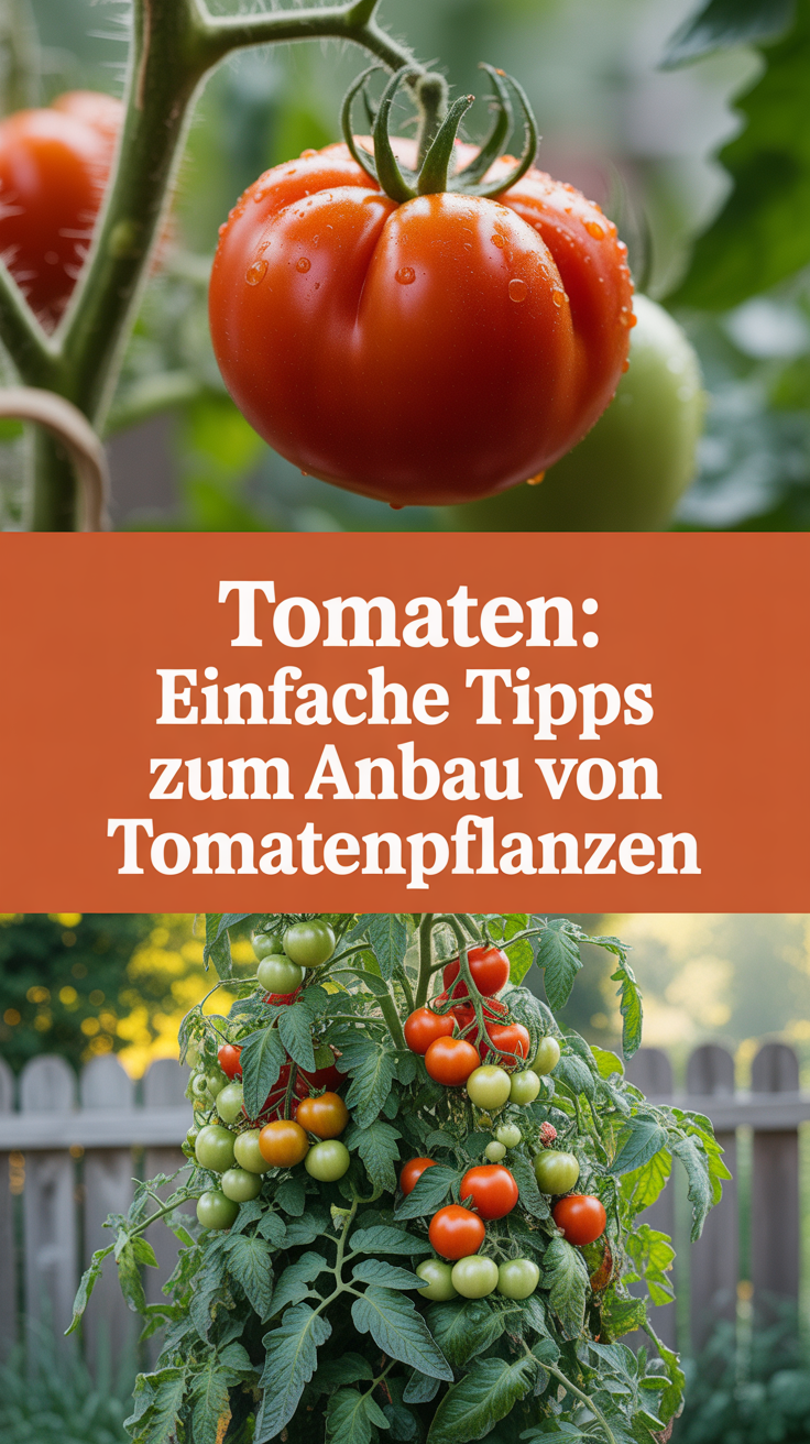 Tomaten: Einfache Tipps zum Anbau von Tomatenpflanzen