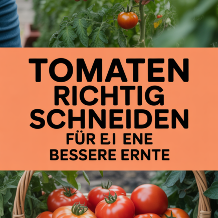 Tomaten richtig schneiden für eine bessere Ernte