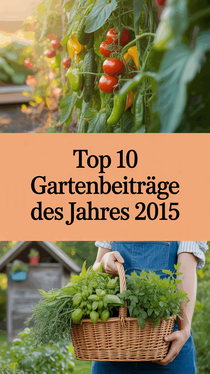 Top 10 Gartenbeiträge des Jahres 2015