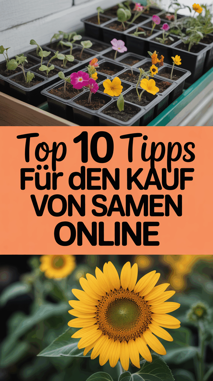 Top 10 Tipps für den Kauf von Samen online