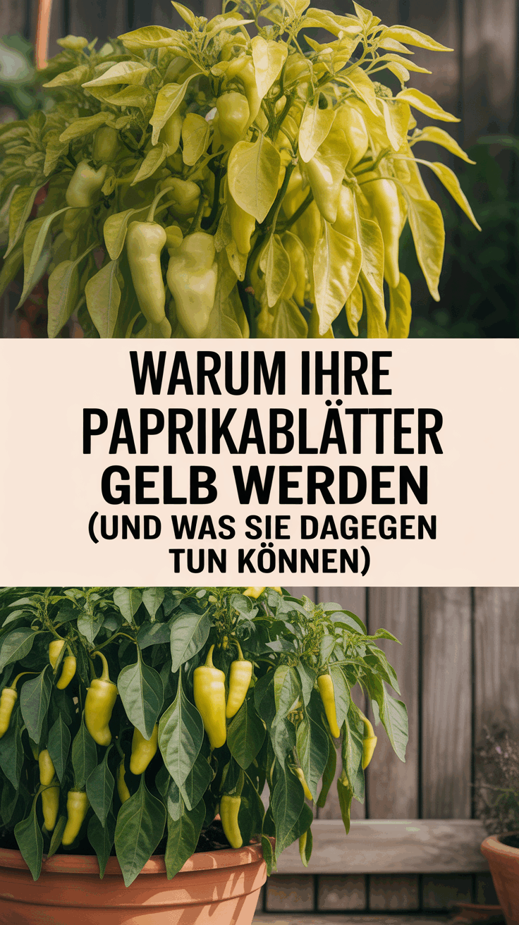 Warum Ihre Paprikablätter Gelb Werden (und Was Sie Dagegen Tun Können)