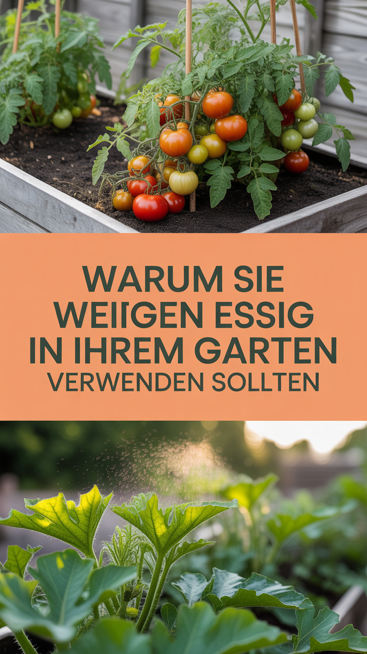 Warum Sie weißen Essig in Ihrem Garten verwenden sollten