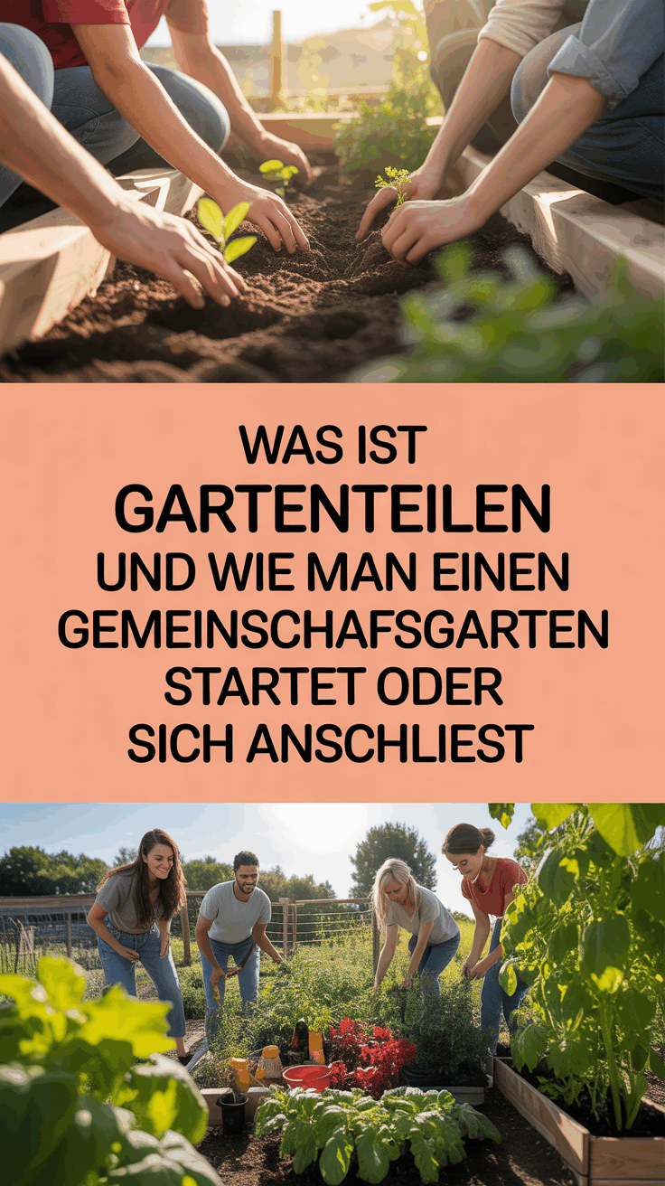 Was ist Gartenteilen und wie man einen Gemeinschaftsgarten startet oder sich anschließt