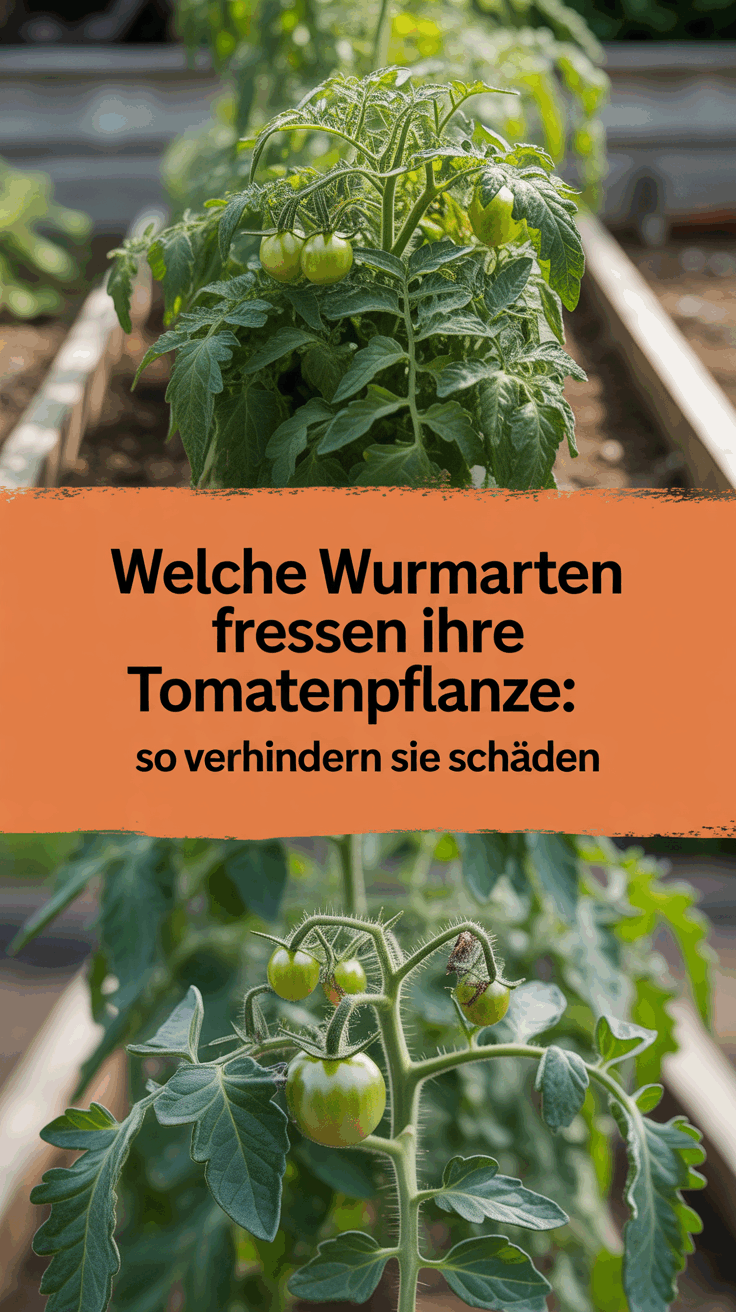 Welche Wurmarten fressen Ihre Tomatenpflanze: So verhindern Sie Schäden